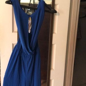Nine West blue jumpsuit 6